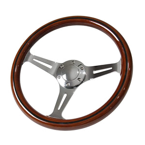 Real Wood Steering Wheel 35 (N35W)