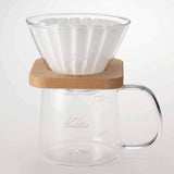 Kalita WDG-185 #44315 Coffee Dripper Square Set for 2 to 4 People