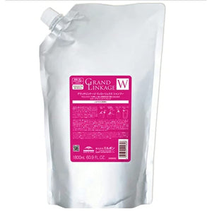 Milbon Grand Linkage Willow Luxe Shampoo, 60.9 fl oz (1,800 ml), Flexible (For Normal Hair) Shampoo