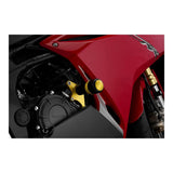 BIKERS BK-H0778-LGD SLIDING ENGINE GUARD CBR250RR Left and Right Body Protector Aluminum Shaved Light Gold