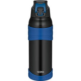 Thermos FJC-1000 BK-BL Vacuum Insulated Sports Bottle, 3.2 gal (1.0 L), Black Blue, Cold Insulation Only