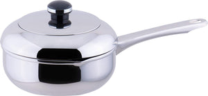 Miyazaki Corporation OJ-42 Object The Tempura Single Handle Pot, 7.1 inches (18 cm), Made in Japan, Induction Compatible, Lightweight