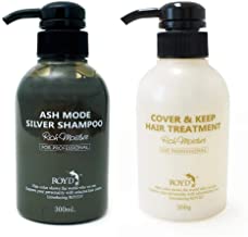 Royd Color Shampoo & Hair Treatment (Cover & Keep) 300ml Set (Silver)