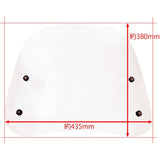 World Walk (WORLD WALK) Winds screen for moped WS-11G 10mm 2 Mt with adapter WS-11G-10SS