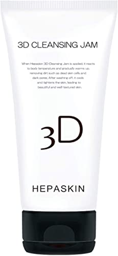 HEPASKIN 3D Cleansing JAM Pore Whitening Firmness Glossy Skin Moisturizing Anti-Pollution W Cleansing No Need Eyelash Extension Waterproof Compatible Makeup Remover 150g