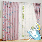 Disney SB-523-D Alice Grade 2 Blackout, Thermal Insulation, Blackout Curtains, Set of 2, Width 39.4 x 70.1 inches (100 x 178 cm)