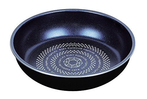Frying pan with pearl metal handle 20cm IH compatible Blue diamond coat Luxpan Handle sold separately HB-2434