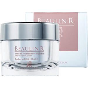 Beurin R Cream Moisturizing Organic Moisturizing Cream 30g Hyaluronic Acid Shea Butter Vitamin E Frankincense Additive-free Contains all 53 naturally derived ingredients Sensitive skin Dry skin Made in Japan