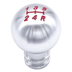 Heizi 5-Speed Shift Knob, Mt, Round, UNIVERSAL, 0.3 Inch (8mm), 0.4 Inch (10.5 Inch (12mm)