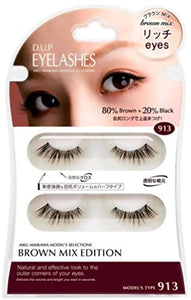 Maikawa Aiku Selection Eyelash Brown Mix 913 Rich eyes