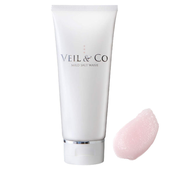 [VEIL&Co] VEIL & Co Mild Salt Wash 150g [Salt Facial Scrub] (single item)