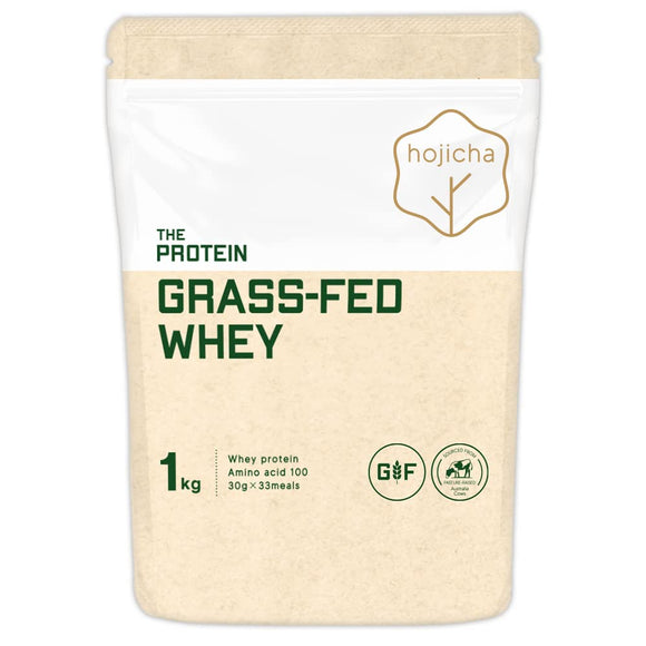 Zapro Grass Fed Protein 1Kg Hojicha Flavor No Artificial Sweeteners No Additives Takeuchi Pharmaceutical THE PROTEIN