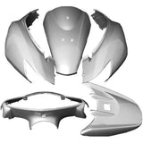 Bike Parts Center (Bike Parts Center) Smart DIO Genuine Type Exterior Set 5 Points Set Silver Silver Cowl Painted Honda Smart Dio/Z4 DIO AF57/AF63 308902