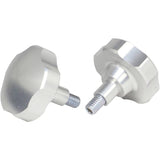 Special parts Takekawa side cover knob type 2 Silver Super Cub 50/50 Pro/110/110 Pro 09-11-0178