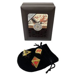 Divination Metal Dice Octahedral Brass