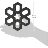 Seieido D234 Oigen Nambu Ironware Bottled Snow Grate, Black