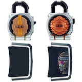 BANDAI Kamen Rider Armor DX Rockseed Kamen Rider Knuckle Black Shadow Set