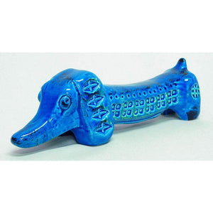 IMA TRADING BITOSSI G9-F44 Rimini Blue Dog W9.8 x D2.8 x H2.8 inches (25 x 7 x 7 cm)