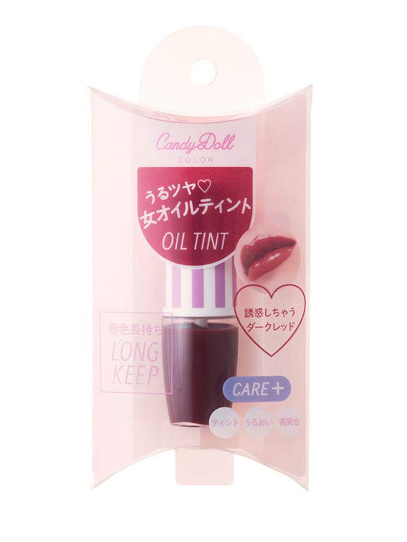 CandyDoll Candy Doll Oil Tint Lip <Dark Red> Makeup Lip Makeup Cosmetics Tint Lipstick