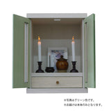 Sekiya CLAMP (SEKIKAGU) Buddhist altar Width 32 x deep x Height 42 cm nakakei pet Buddhist altar Memorial Box, White 291919