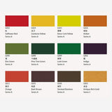 Holbein G753 Opaque Watercolor, Gouache, Color, Set of 12 Colors, Autumn, 0.5 fl oz (15 ml) (No. 5)