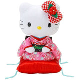 Sanrio 845957 Hello Kitty Japanese Doll, Approx. 5.3 x 5.1 inches (13.5 x 13 x 20 cm)