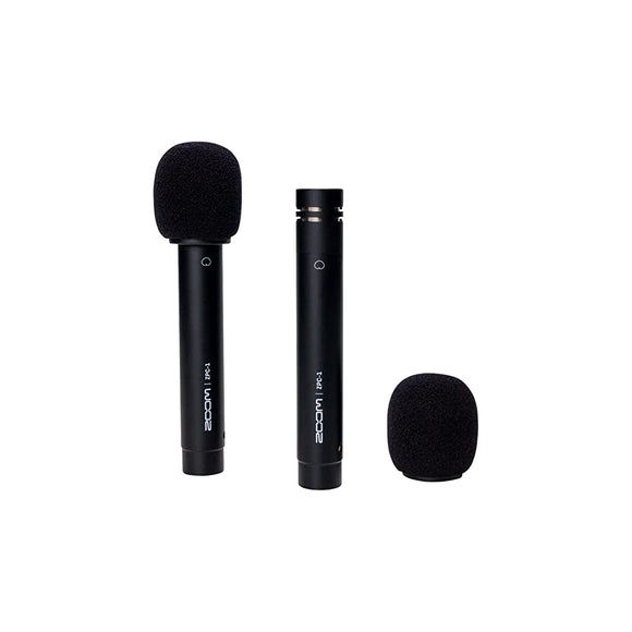 ZOOM ZPC-1 Matching Pair Pencil Condenser Microphone Black