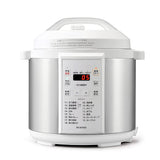 Iris Ohyama PC-EMA6-W Electric Pressure Cooker, Pressure Cooker, 1.6 gal (6 L), Can Be Cooked at Low Temperature, Compatible with Prep Cooking, Also Makes Cakes, Comes with Manufacturer's Warranty,