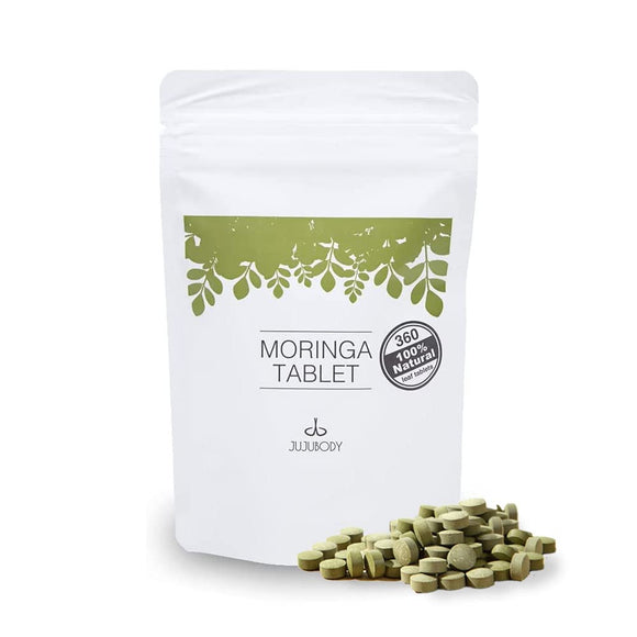 Organic food whole food super food moringa tablet 360 grains for about 1 month More than 13 kinds of vitamins More than 19 kinds of amino acids More than 17 kinds of essential minerals 100% Moringa