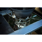 Snow Peak GP040 Iron Grill Table, Rigid Flame Joint Frame