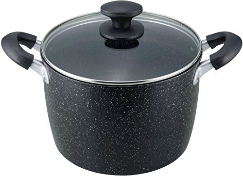 Peacefulis Stew Pot Marble Premium 22cm Lightweight Type IH Compatible MR-7086