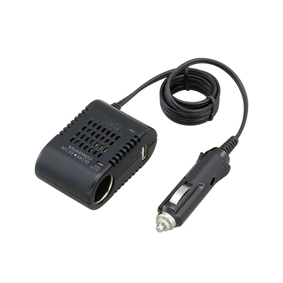 BAL 3a No. 1770 DC Converter with USB Port, Power Suppry for Car (12V) or Truck (24V).