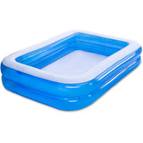 FIELDOOR Giant Family Pool, Vinyl Pool, Home Pool, Jumbo Pool, Large, 6.6 ft (2.0 m), C-1, Single ItemBlue