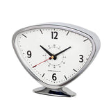 Dalton K925-1257CR Lined Clock Chrome