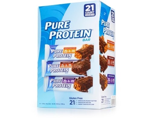Pure Protein Protein Bar 21 This Variety Pack PURE PROTEIN Variety Pack