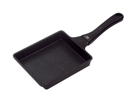 PEARL METAL Light Strong Marble Frying Pan (For Gas Fire only)