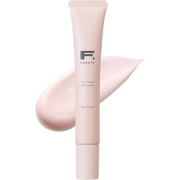 F.BEAUTE Hyaltouch Eye Cream 20g Brightens the eyes and makes them plump and firm with every application Contains hyaluronic acid, double retinol, and niacinamide Intensive care