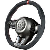 DAMD Mazda car exclusive steering wheel SS360-M (L) Ultra Eede x Red Stitch [SS360ML2]