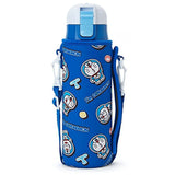 Sanrio S-883476 Doraemon Stainless Steel Bottle with Cover (I'm DORAEMON) 16.5 fl oz (470 ml) Stainless Steel Polyester