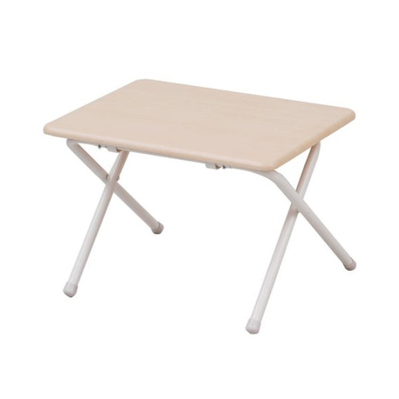 Yamazen YST-5040L (NMIV) Low Table, Foldable, Mini, Width 19.7 x Depth 17.3 x Height 13.8 inches (50 x 44 x 35 cm), Living Alone, Side Table, PC Table, Finished Product, Natural Maple