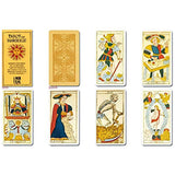 Tarot Cards, Divination Cards, 78 Cards, Nicola Convel Edition, Tarot de Marseilles, Japanese Instruction Manual (English Language Not Guaranteed)