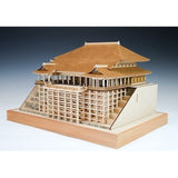 Woody Joe 1/150 Scale Wooden Kiyomizudera Main Temple And Stage Model Assembly Kit