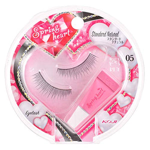 [Set of 3] Spring Heart Eyelash 05 Standard Natural