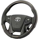 KENSTYLE (Kenstyle) Original Steering TB01 Vellfire (Series 30) Kuroki Megamet/Leather Combination