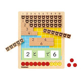 Gakken Toys Learn Through Play Series Counting amp Simple Math, Wooden Pieces