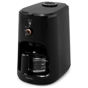 Iris Ohyama BLIAC-A600-B Coffee Maker, Fully Automatic Mesh Filter, Black