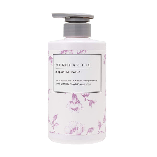 MERCURYDUO Mercury Duo amino acid shampoo 480ml by megami no wakka  botanical fragrance shampoo (smooth type)