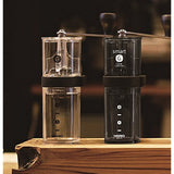 HARIO MSG-2-TB Coffee Mill, Smart G, Transparent Black