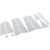 BRIGHTZ Odyssey RB1-2 RB1 RB2 Super mirror face chrome plating stainless steel pillar panel Infinite visor use 12PC [PIL-SIL-152] 10125