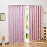 Sanrio SB-455 My Melody Grade 2 Blackout Thermal Insulated Curtains, Set of 2, Width 39.4 x Length 53.1 inches (100 x 135 cm)